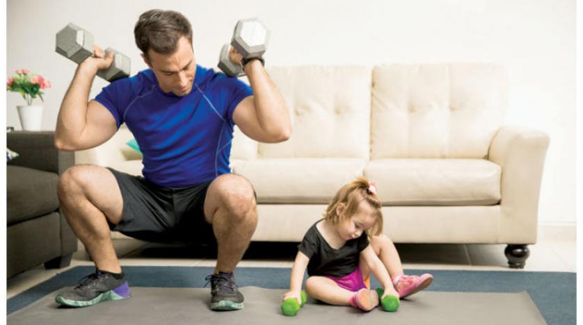 ممارسة الرياضة في المنزل - مجلة زوران