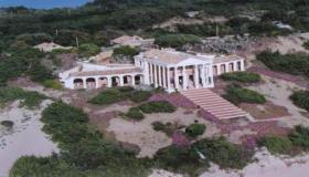 قصر روماني مع متاهات مدرج