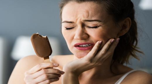 الآيس كريم وصحة الأسنان .