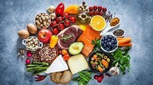 أنواع أطعمة صحية للغاية.