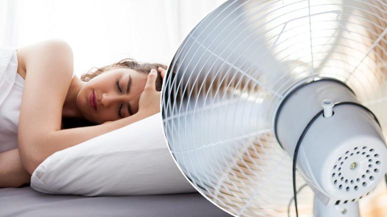 استخدام المروحة أو إبقاء النوافذ مفتوحة أو الاستحمام بماء بارد قبل النوم