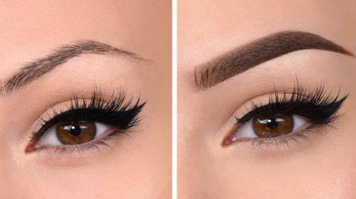 حواجب التسعينيات النحيلة عادت .