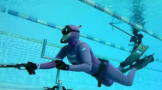 الرماية تحت الماء