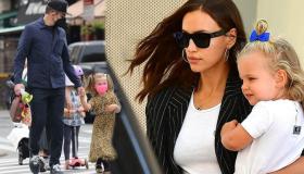 تنافس ليا ابنة إيرينا شايك وبرادلي كوبر مع والدتها بالأناقة.