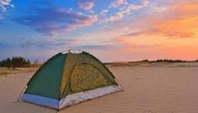 التخييم يلتقي بالفن