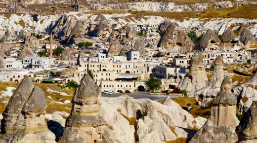 قرية أوشيسار في كابادوكيا