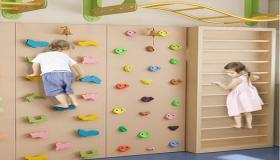 قم بتنشيط أطفالك: قم ببناء جدار للتسلق.