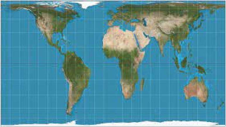 الخرائط التي تظهر العالم بشكل مختلف