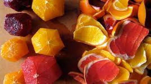 لا تقشر الفواكه والخضروات