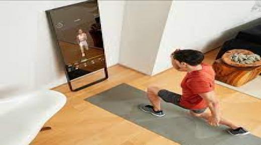 المرآة الذكية التي تنقل اللياقة في المنزل إلى مستوى آخر