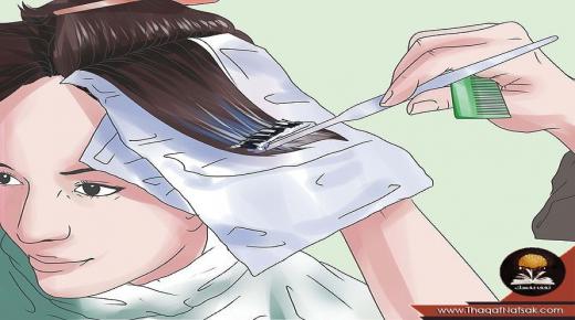 صبغ الشعر بالقهوة