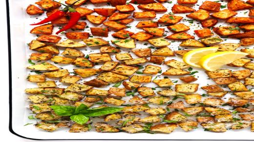 طريقه عمل البطاطا بالفرن