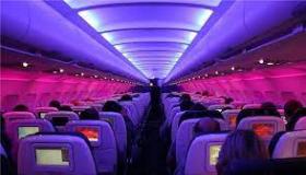 لماذا تنطفئ أضواء المقصورة أثناء الإقلاع والهبوط