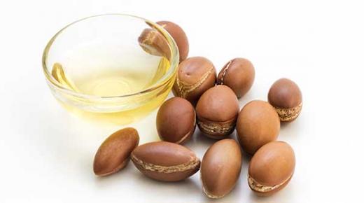 زيت الأرغان للطهي للصحة .