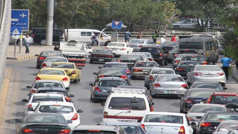 أزمة المرور في عمان