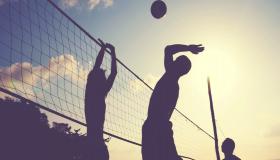 كرة الطائرة.