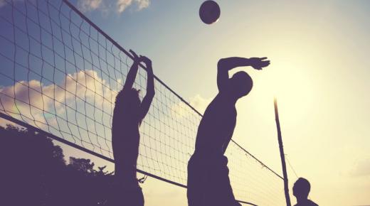 كرة الطائرة.