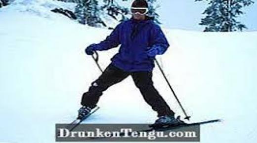 الفرامل للمتزلجين المبتدئين