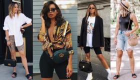 ملابس صيفية مع شورت لركوب الدراجات!