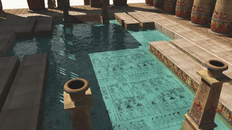الحمامات الرومانية في الشرق الأوسط 